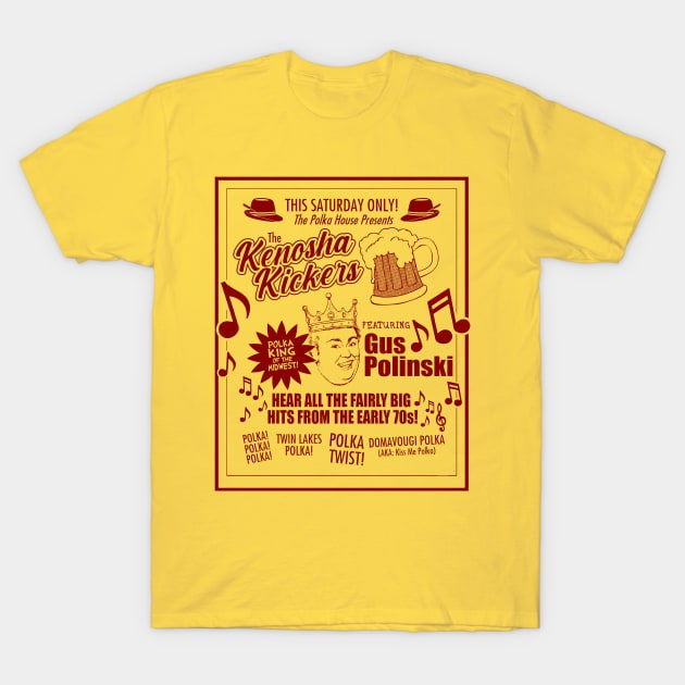 The Kenosha Kickers T-Shirt by abdyur